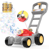 (Upgraded 5000+ Bubbles Per Min) Bubble Lawn Mower,Bubble Machine for Toddlers 3-5 Outdoor,Backyard,Gardening Toy Birthday Gift Preschool Kids Boys,Girls(Large)