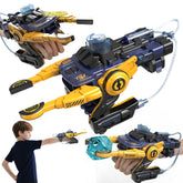 STEM Robotic Mechanical Hand Building Kit, DIY Construction Toy with Lifetime Parts, Science Gift for Boys & Girls (Yellow)