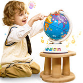 YCFUN Interactive Globe for Kids, Learning & Education STEM Toys with Dynamic Lighting & Sounds