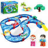 YCFUN Water Table for Toddlers, 50Pcs Outdoor Water Park Playset for Kids