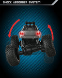 YCFUN TC141 Toy Grade 1:14 Scale Remote Control Car, All Terrains Electric Toy Off Road RC Truck