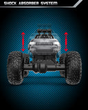 YCFUN TC141 Toy Grade 1:14 Scale Remote Control Car, All Terrains Electric Toy Off Road RC Truck