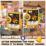 YCFUN Pretend Play Food Toy with Cash Register, 3-in-1 Kids BBQ Toy Shop Set