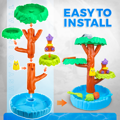 YCFUN Kids Sand Water Table, Plastic Outdoor Activity Sensory Tables for Boys Girls Toddler