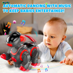 YCFUN Smart Puppy Toy for Kids , Music and Dance Intelligent Robot Puppy