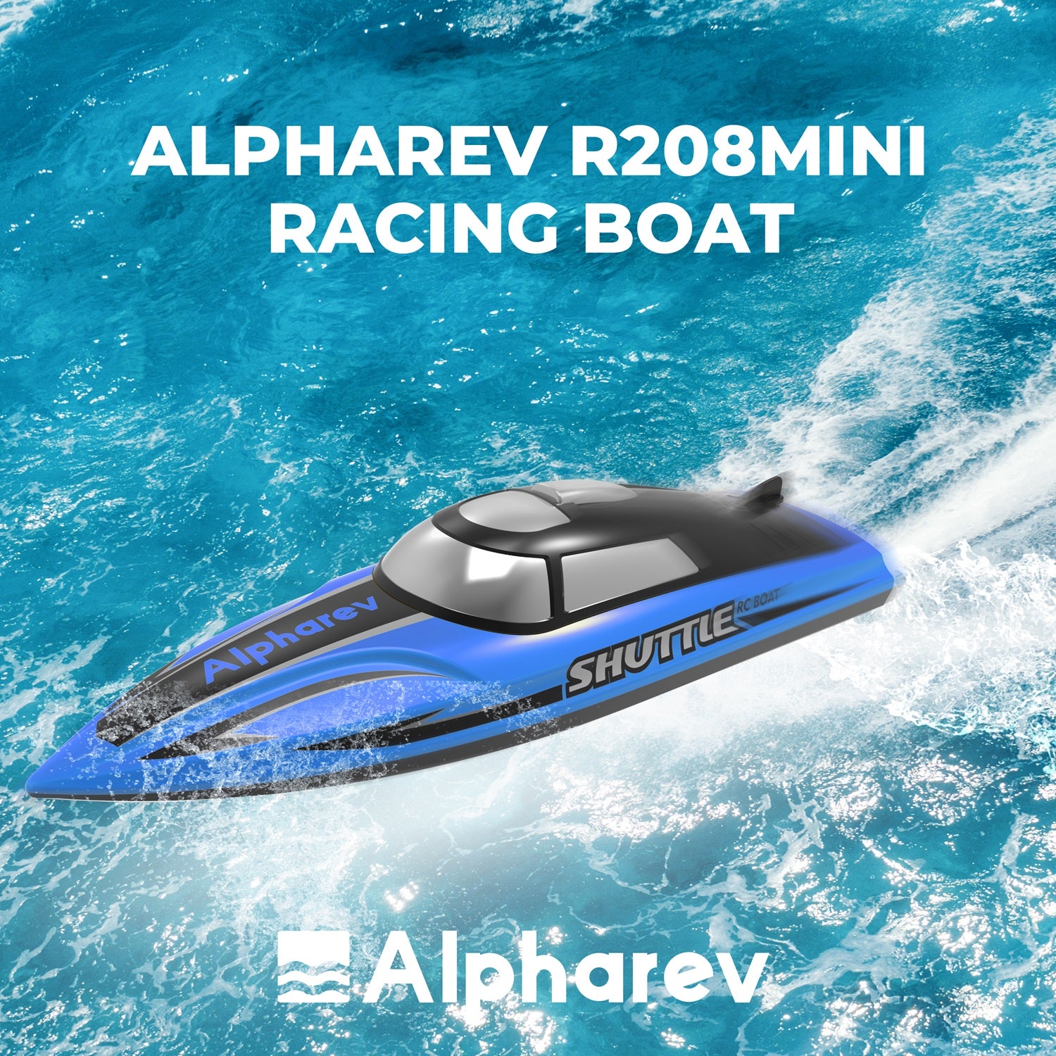 YCFUN 2.4GHz Remote Control Boat for Pools and Lakes
