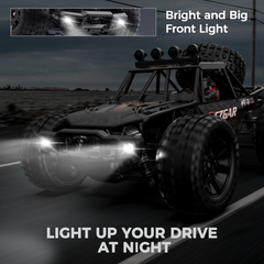 YCFUN 1:10 Remote Control Car, 4WD High Speed 48km/h All Terrains off Road RC Buggy