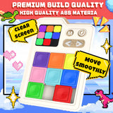 YCFUN Super Slide Puzzle Game, Electronic Brain Teaser with 1000+ Challenges & 3 Modes, Smart Sliding Puzzle Logic Toy for Kids, Fun Educational Gift