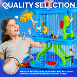 YCFUN Water Table, 4-Tier Outdoor Toys Sand and Water Table with Beach Toy for Toddlers Boys Girls