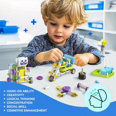 YCFUN 434Pcs Stem Toys for Kids Boys Girls Age 8-12, Toys Building Sets Science Kits for Gifts