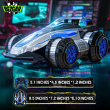 YCFUN Remote Control Cars, RC Cars for Kids Boys Girls Remote Control Stunt Race Car with Light
