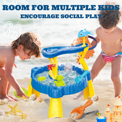 YCFUN Water Table for Toddlers, 2 Tier Sand Water Table