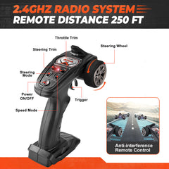 YCFUN 4WD High Speed Remote Control Cars, 1:12 Waterproof RC Monster Trucks