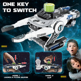 STEM Robotic Mechanical Hand Building Kit, DIY Construction Toy with Lifetime Parts, Science Gift for Boys & Girls (White)
