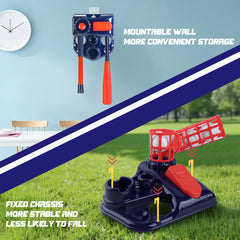 YCFUN 3-in-1 T Ball Set with Adjustable Height Baseball Stand, Hanging Tee, Serve Machine with 6 Balls