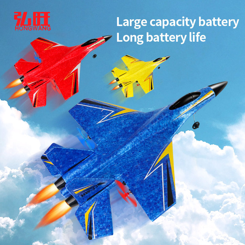 YCFUN Drones for Kids, 2 Channel RC Plane, 6-axis Gyro Remote Control Airplan, RC Drone Toys for Adults Kids Age 3+