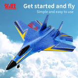 YCFUN Drones for Kids, 2 Channel RC Plane, 6-axis Gyro Remote Control Airplan, RC Drone Toys for Adults Kids Age 3+