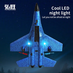 YCFUN Drones for Kids, 2 Channel RC Plane, 6-axis Gyro Remote Control Airplan, RC Drone Toys for Adults Kids Age 3+