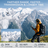 YCFUN BD901 Foldable Drone with 4K Camera, 3-Axis Gimbal