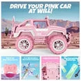 YCFUN Remote Control Cars for Girls, 2.4Ghz All Terrain RC Truck Pink Toys
