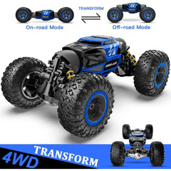YCFUN Remote Control Trucks, 4W RC Cars Crawler All Terrain RC Transform Vehicle Gifts for Boys Kids