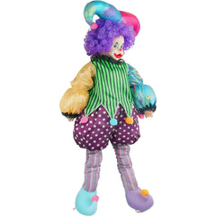 33‘’ Plush Stuffed Doll, YCFUN Baby Clown Dolls for Girl Kids Toys Ages 2 up with Sitting and Standing Postures