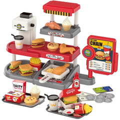 Mogutou Play Food Kitchen Toys for Toddler Kids Girls Boys