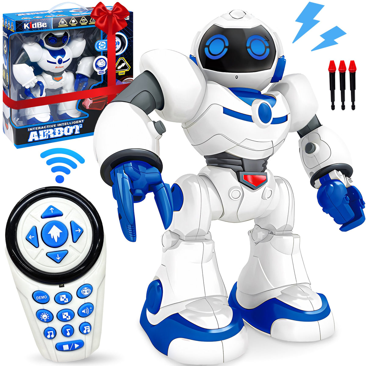 YCFUN Kids Smart Robot Toys with Talking Singing Dancing, Remote Control Toys for Kids Ages 3-10