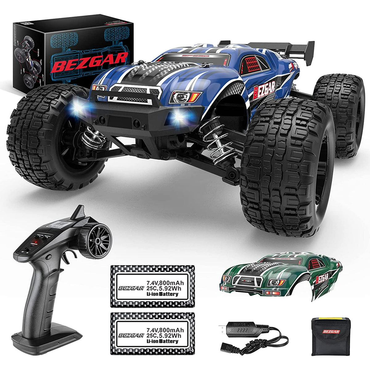 YCFUN HM162 Hobby Grade 1:16 Remote Control Truck