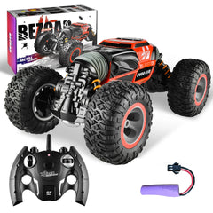 YCFUN Remote Control Trucks, 4W RC Cars Crawler All Terrain RC Transform Vehicle Gifts for Boys Kids