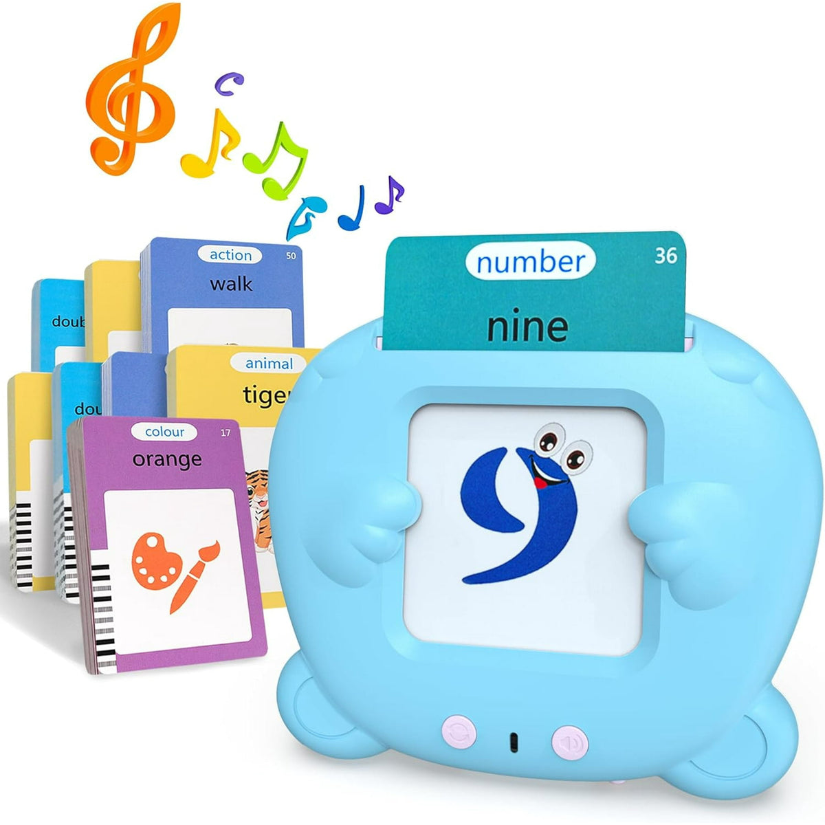 Toddler Toys, YCFUN Sight Words Talking Flash Cards Educational Toys for Children 1-3 4-8 Boys Girls
