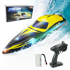 YCFUN RC Boats, 50Km/H Brushless Fast Remote Control Boat for Adults Kids 8-12, Summer Outdoor Pool Water Toys