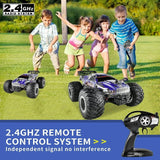 YCFUN Monster Trucks, 1:20 Remote Control Cars RC Truck Rock Crawler for Boys 5-7 8-11, Orange