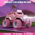 YCFUN Remote Control Cars for Girls, 2.4Ghz All Terrain RC Truck Pink Toys