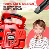 YCFUN Real Working Kids Leaf Blower Toy, Pretend Play Leaf Blower with Gardening Tool Set, Outdoor Toy for Toddler Boys & Girls
