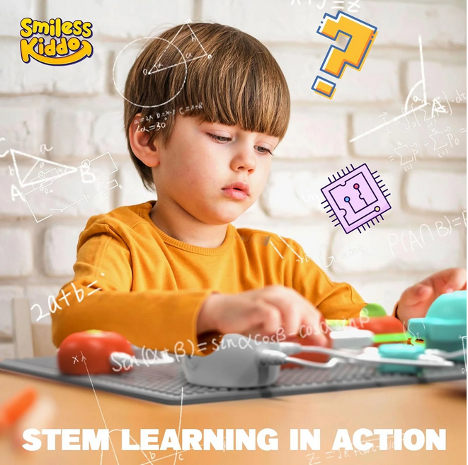 YCFUN Seducational Toys for Children 3-5, Kids Science Kits Stem Toys for Boys Girls 3-6 Years