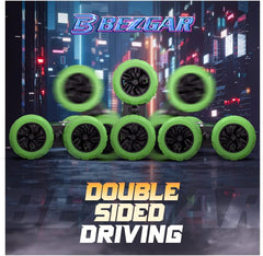 YCFUN SK03 LED RC Car, 2.4GHz Double Side 360 Flips RC Stunt Car