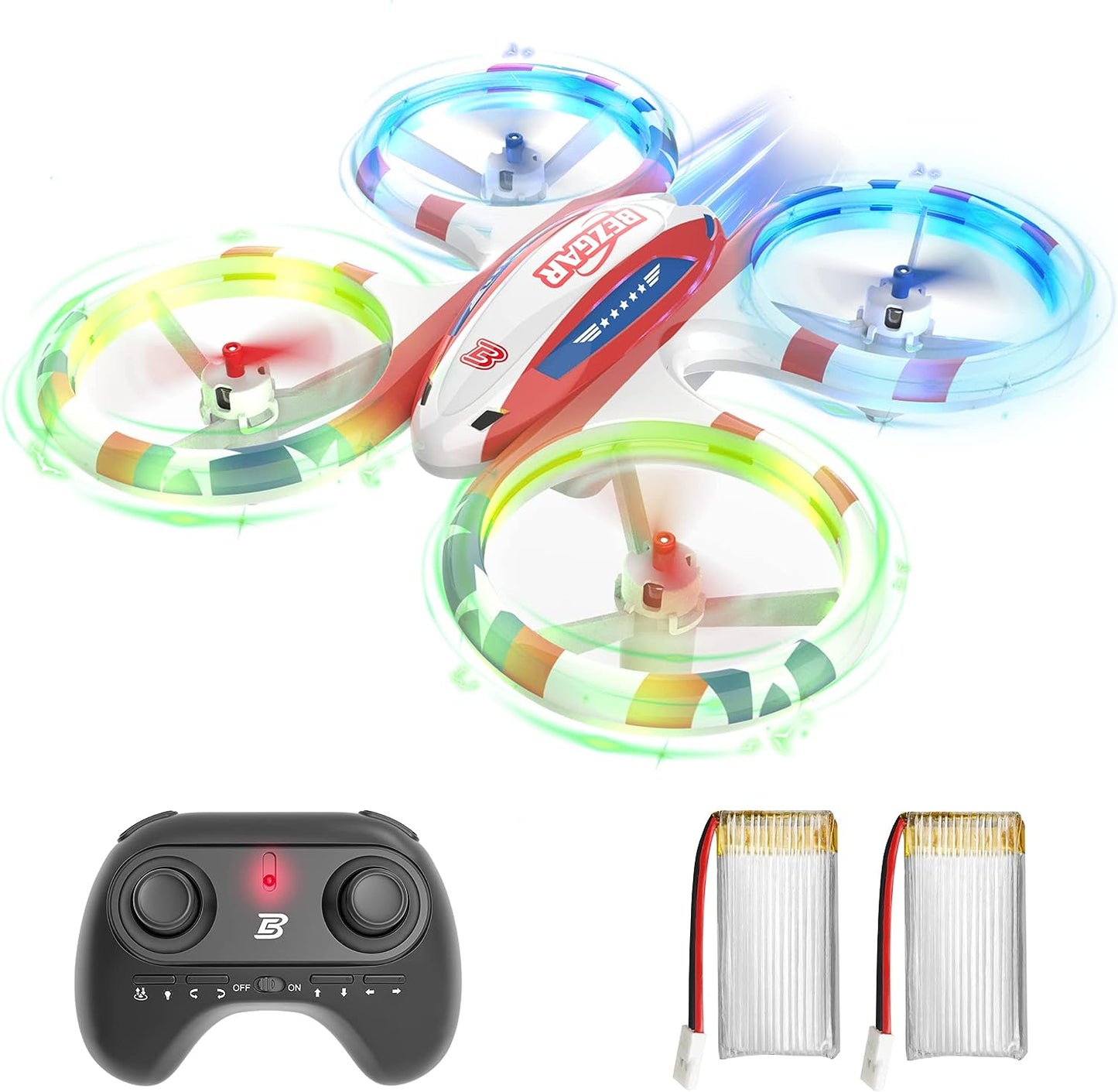 YCFUN HQ051S Mini Drone for Kids and Beginners, RC Drone Indoor Small Quadcopter Plane