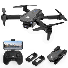 YCFUN BD101 Drone with 1080P Camera for Adults and Kids, Foldable FPV Remote Control Drone with Gestures Selfie, Auto Hover