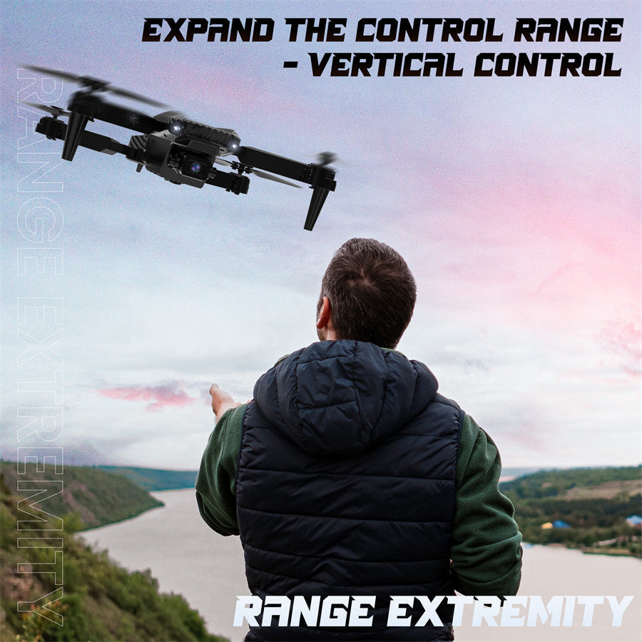 YCFUN BD101 Drone with 1080P Camera for Adults and Kids, Foldable FPV Remote Control Drone with Gestures Selfie, Auto Hover