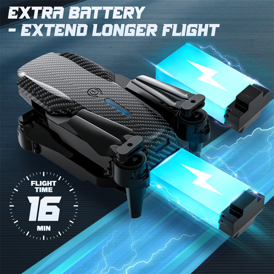 YCFUN BD101 Drone with 1080P Camera for Adults and Kids, Foldable FPV Remote Control Drone with Gestures Selfie, Auto Hover